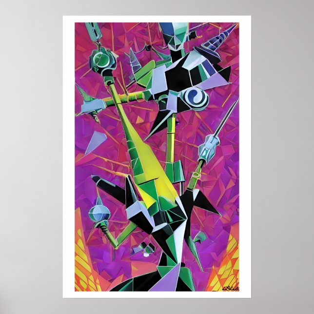 The Master Swordsbot Poster (Front)