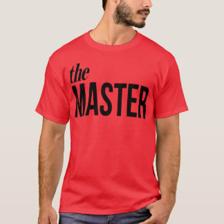 The Master the remaster father and son motif funny T-Shirt