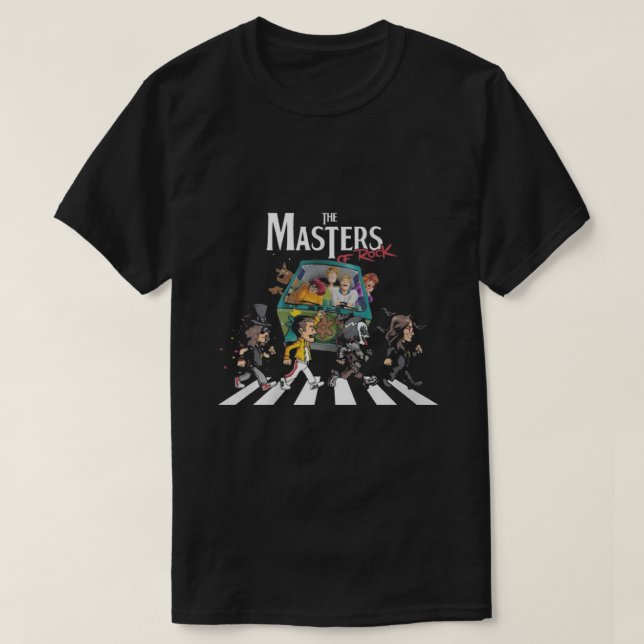 The Masters Of Rock T-Shirt (Design Front)