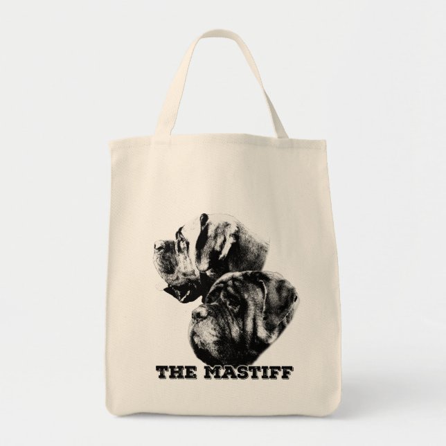 The Mastiff Grocery Tote (Front)