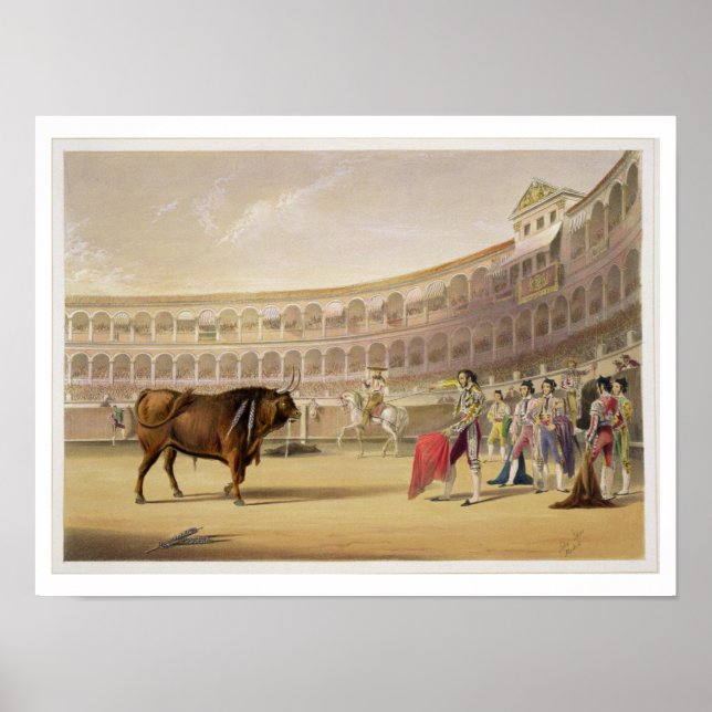 The Matador, 1865 (colour litho) Poster (Front)