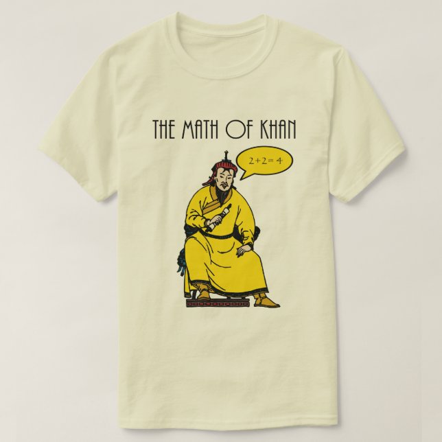 The Math of Khan T-Shirt (Design Front)