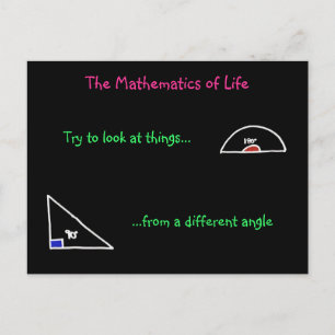The Mathematics of Life Postcard