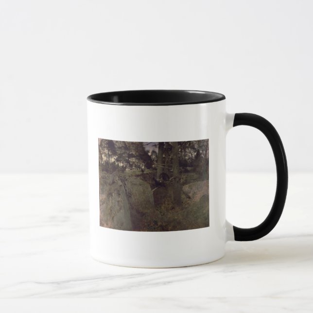 The Mating of the Capercaillies, 1888 Mug (Right)