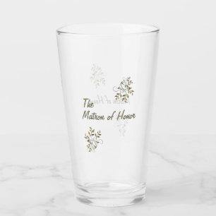 The Matron of Honour Glass