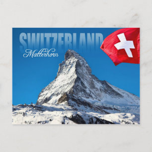 The Matterhorn, Switzerland Postcard