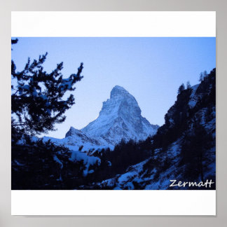 The Matterhorn, Zermatt Poster