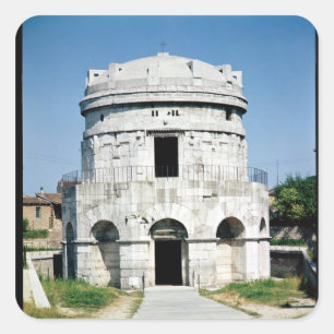 The Mausoleum of Theodoric Square Sticker