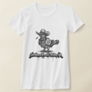 The Maverick Pigeon: 3D Graffiti Monochrome Premiu T-Shirt