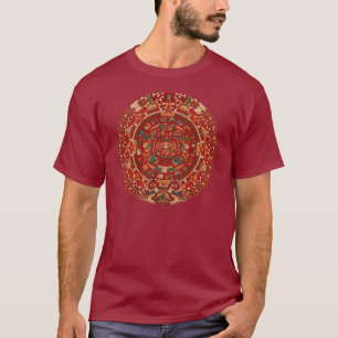 The Mayan / (Aztec) calendar wheel T-Shirt