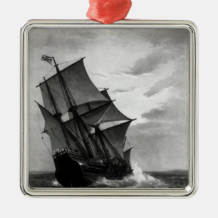 The Mayflower Metal Ornament