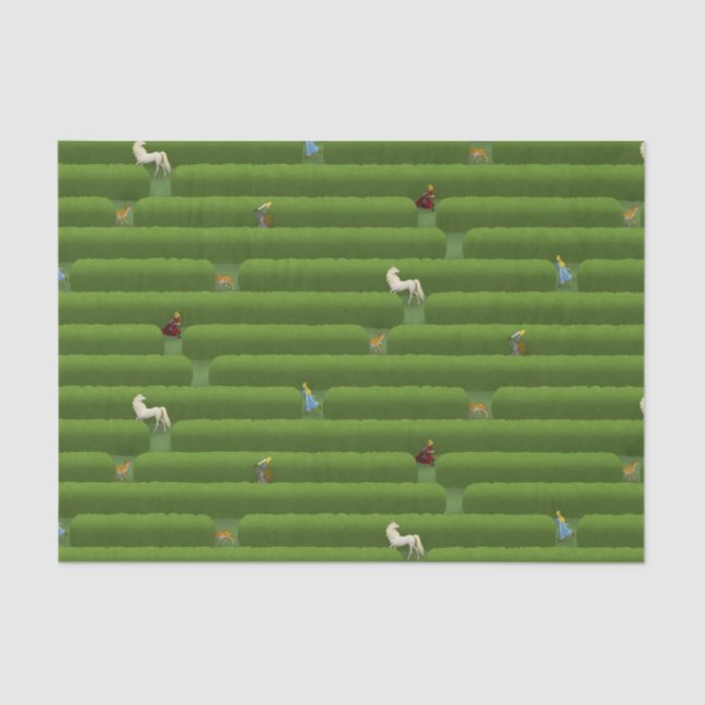 The Maze Fairytale Tissue Paper (Front)