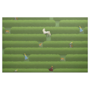 The Maze (large scale) Fairytale Fabric
