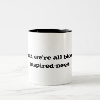 the maze runner:newt bloody inspired Two-Tone coffee mug