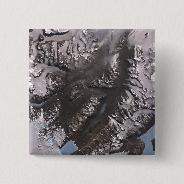 The McMurdo Dry Valleys 15 Cm Square Badge (Front)