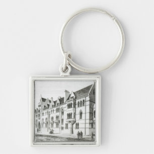 The Meadow Buildings, Christ Church, Oxford Key Ring