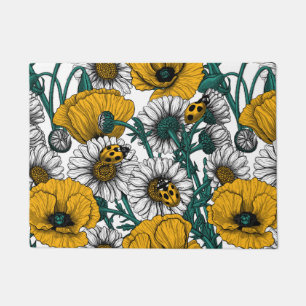 The meadow in yellow doormat