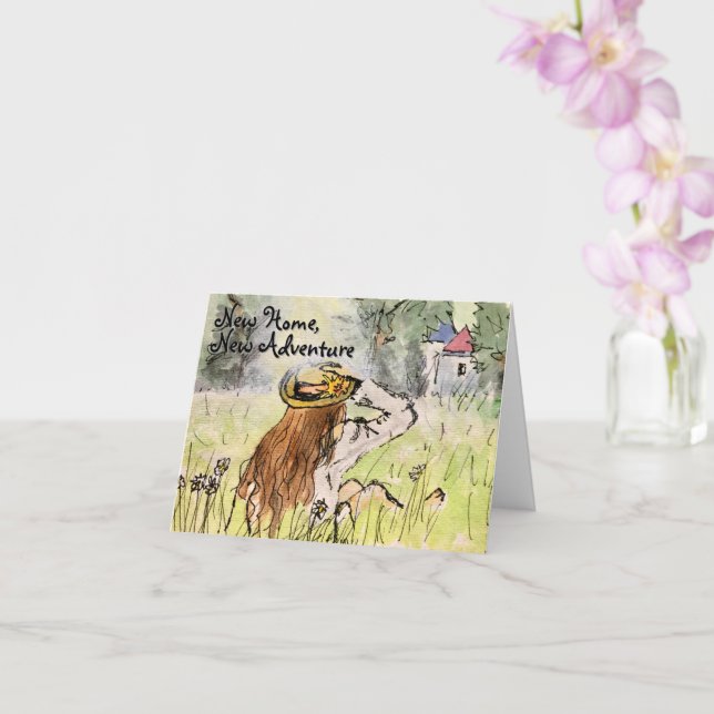 The Meadow "New Home" Card (Orchid)