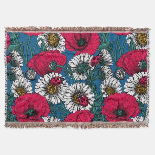 The meadow throw blanket (Front)