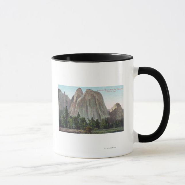 The Meadows View of Cathedral Rocks Mug (Right)