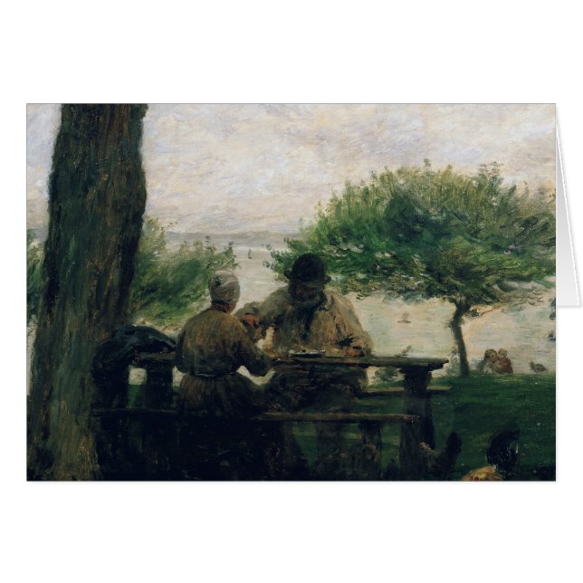 The Meal at Honfleur, 1875 (Front Horizontal)