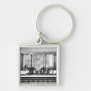 The Meal at the House of Simon the Pharisee 2 Key Ring