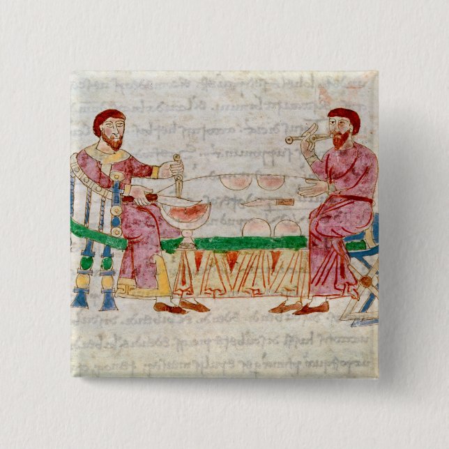 The Meal, from 'De Universo' 15 Cm Square Badge (Front)