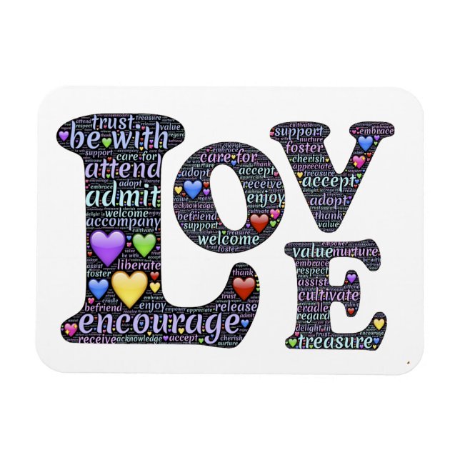The Meaning of Love Magnet (Horizontal)
