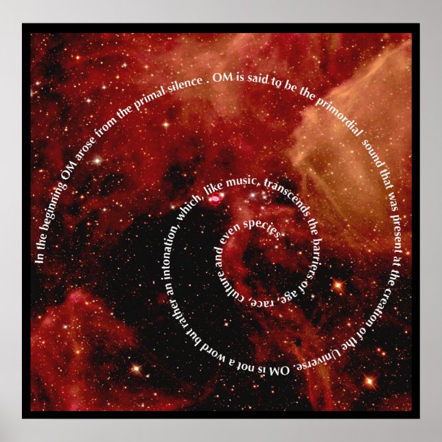 The Meaning of OM Poster (Front)