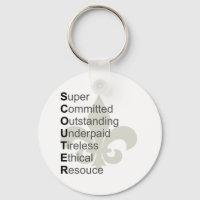 The Meaning of Scouter Keychain