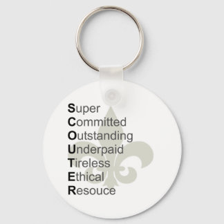 The Meaning of Scouter Keychain
