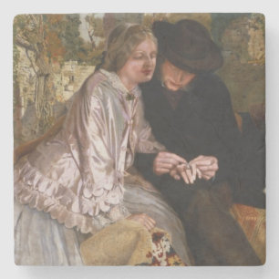 The Measure for the Wedding Ring, 1855 Stone Coaster