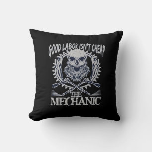 The Mechanic Isn’t Cheap Classic - Skilled Labour Cushion