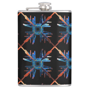 The Mechanics of It All Hip Flask