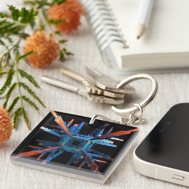 The Mechanics of It All Key Ring (Front Right)