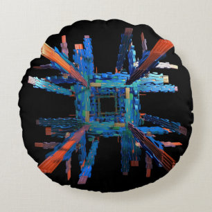 The Mechanics of It All Round Cushion