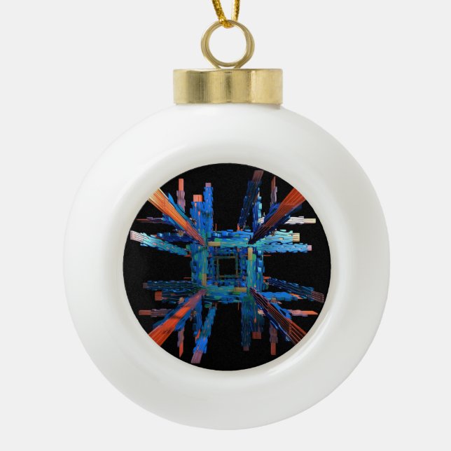 The Mechanics of It All Snowflake Decoration (Front)