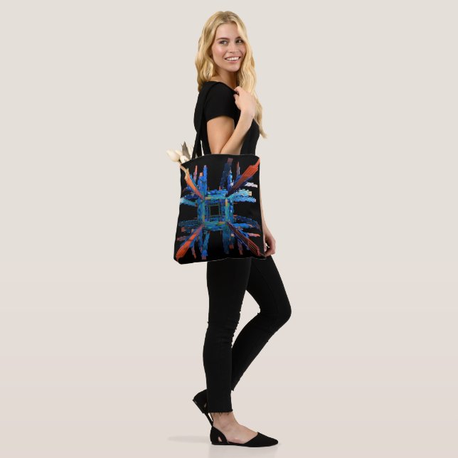 The Mechanics of It All Tote Bag (On Model)