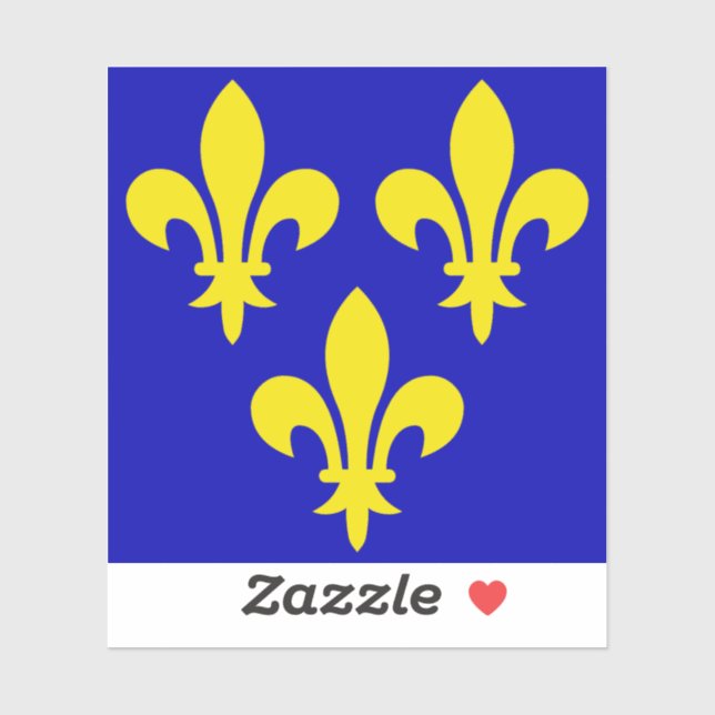The Mediaeval Flag of France (Sheet)