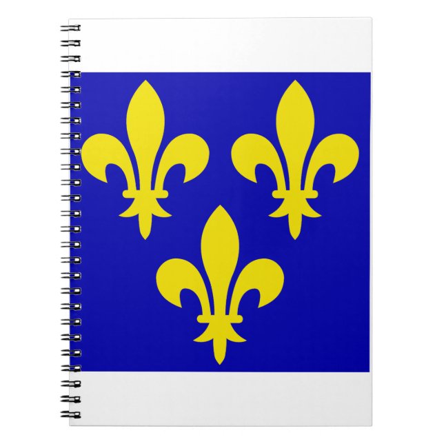 The Mediaeval Flag of France Notebook (Front)