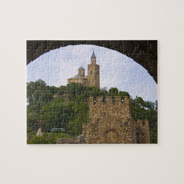 The mediaeval stronghold of Tsarevets Jigsaw Puzzle (Horizontal)