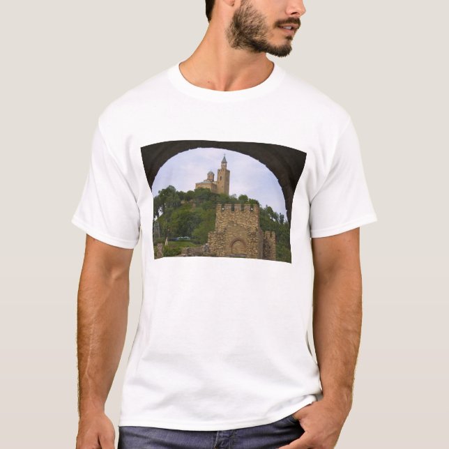 The mediaeval stronghold of Tsarevets T-Shirt (Front)