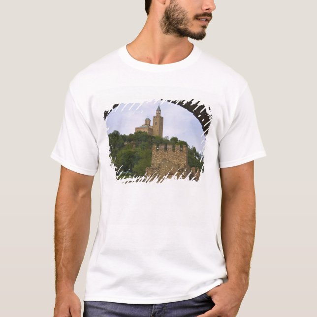 The mediaeval stronghold of Tsarevets T-Shirt (Front)