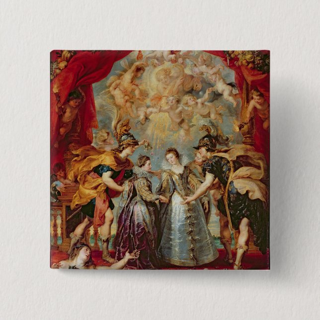 The Medici Cycle 15 Cm Square Badge (Front)