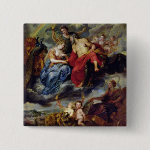 The Medici Cycle 2 15 Cm Square Badge