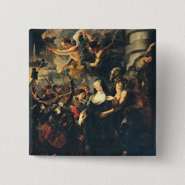 The Medici Cycle 3 15 Cm Square Badge (Front)