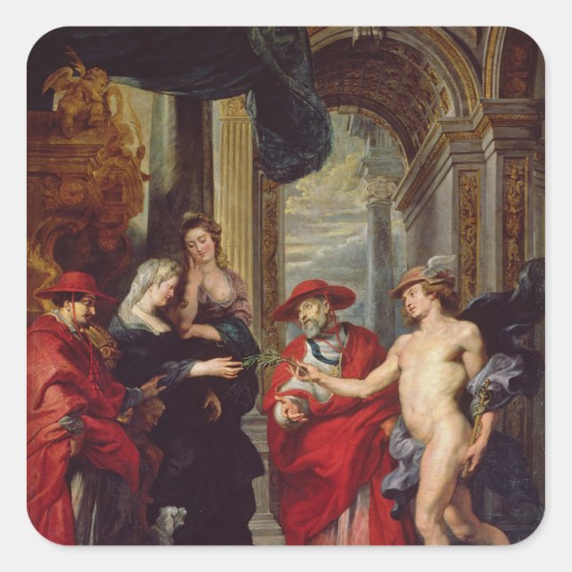 The Medici Cycle: The Treaty of Angouleme Square Sticker (Front)