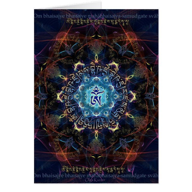 The Medicine Buddha -Bhaisajyaguru (Front)