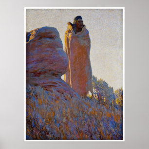 The Medicine Robe by Maynard Dixon 1915 Poster