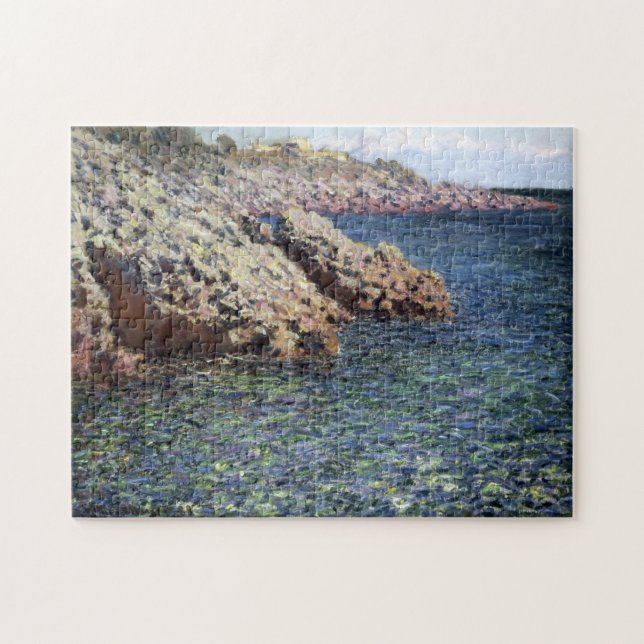 The Mediterranean Cap d'Antibes Monet Fine Art Jigsaw Puzzle (Horizontal)